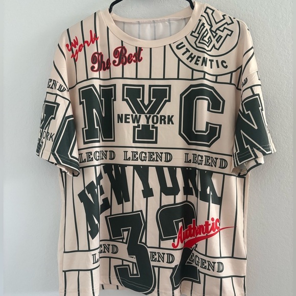 graphic NYC baseball tee - Picture 3 of 7